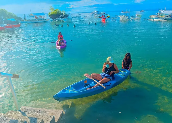 On-the-beach Jade's Lapu-lapu Olango ヴィラ *